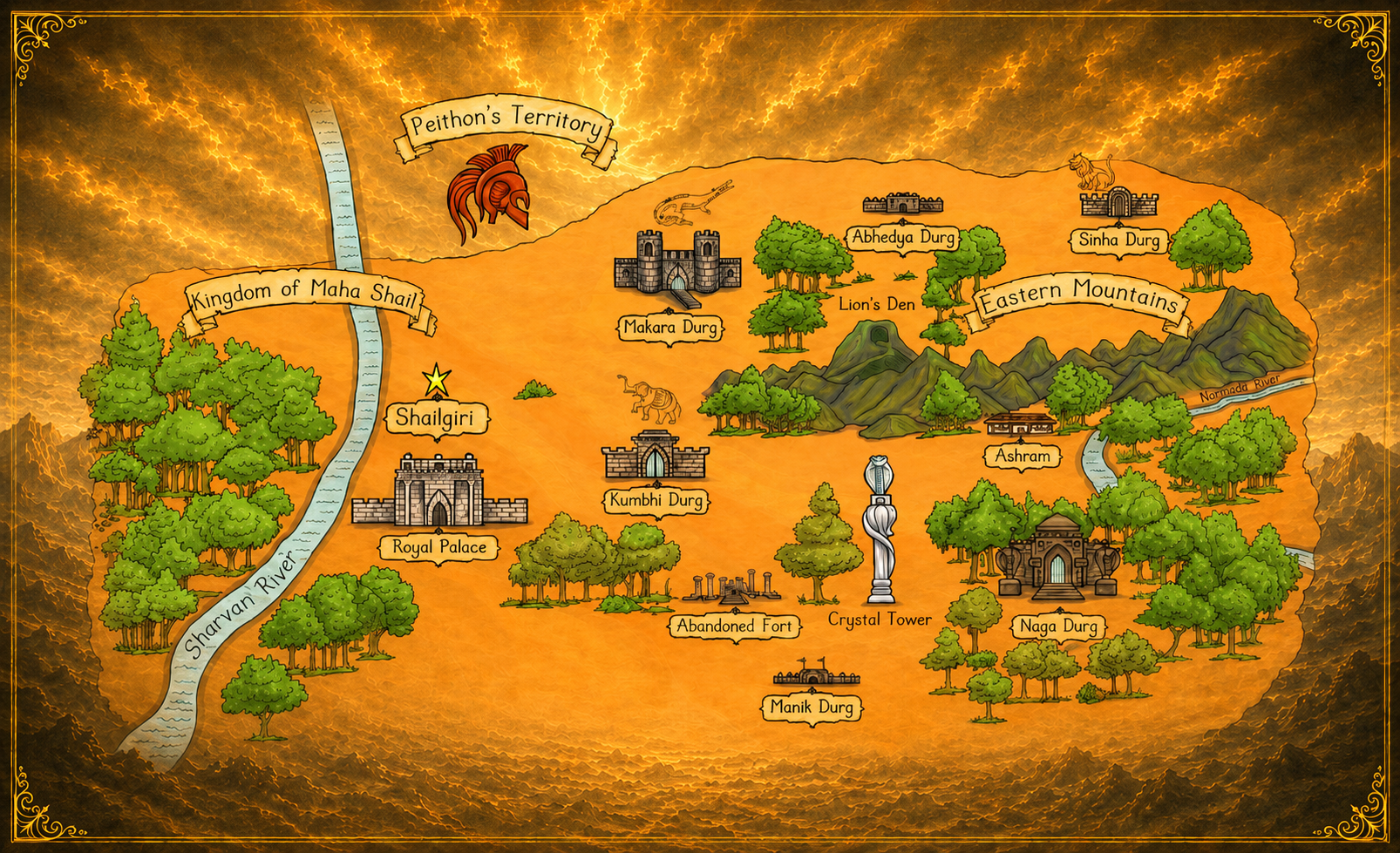 Kingdom of Maha Shail - MAP